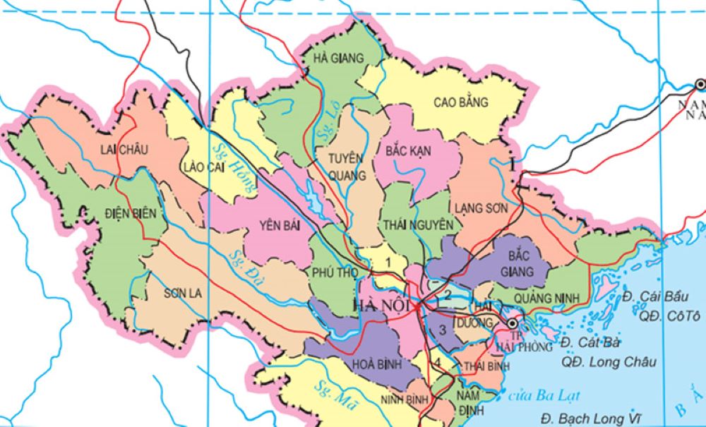bến phà miền Bắc