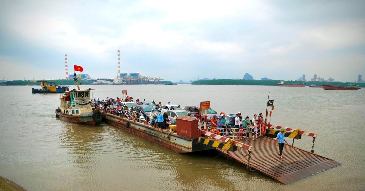 Phà Rừng nối Hải Phòng – Quảng Ninh trên QL10: Giá vé và lịch chạy