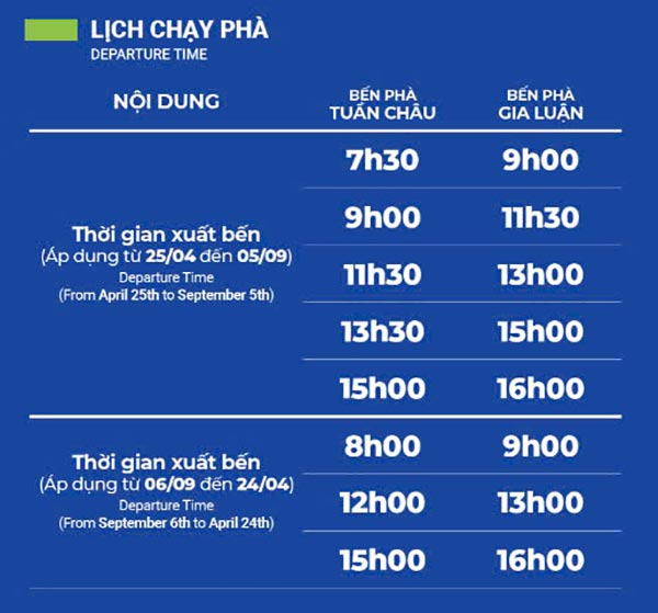phà Tuần Châu Cát Bà